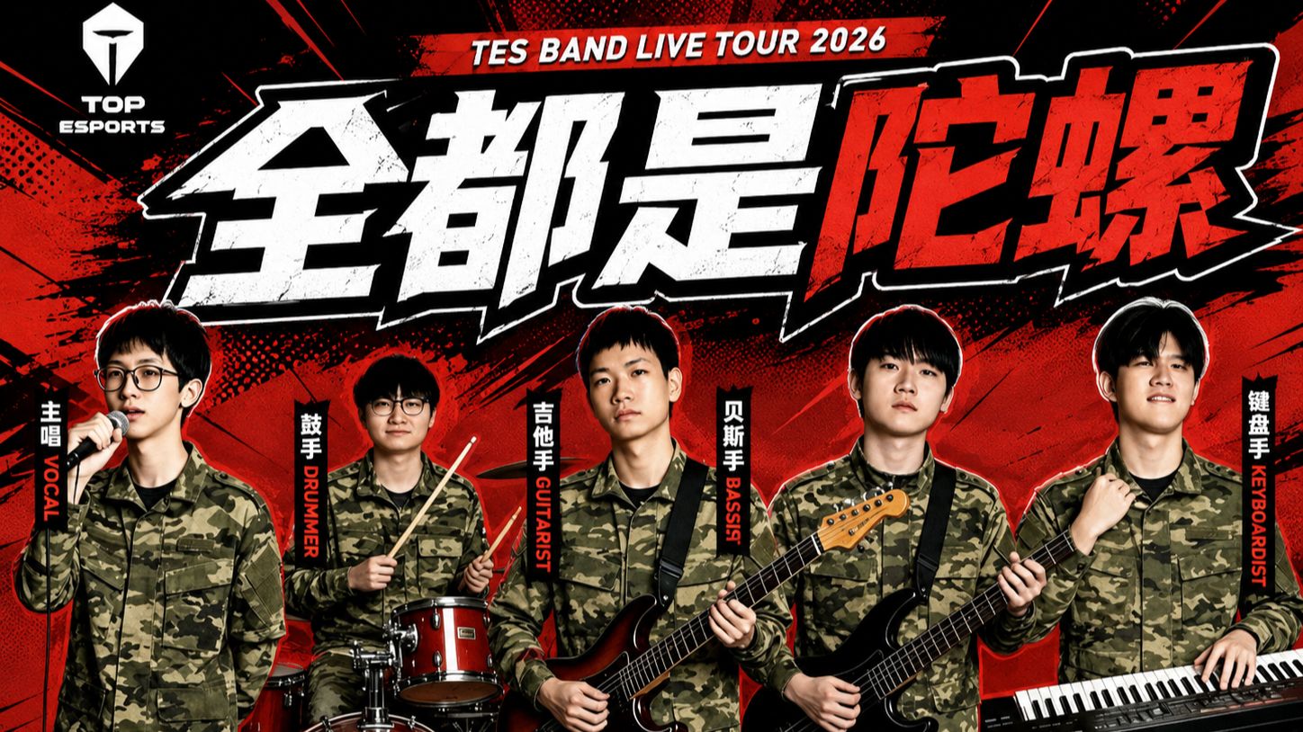 TES单曲引爆电竞圈：“全都是陀螺”唱出LPL春季赛的寂寞与轰鸣